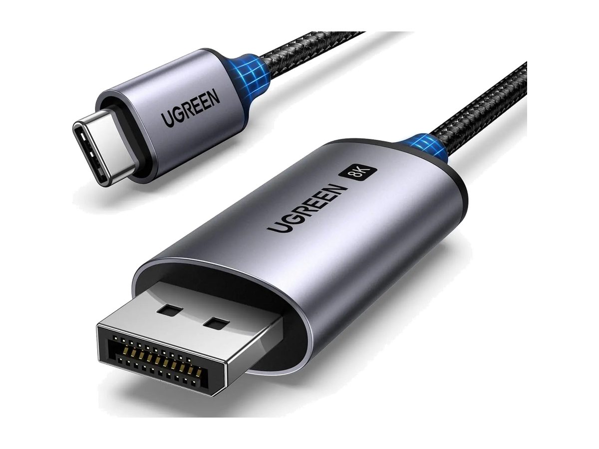 Foto do produto: Cabo USB-C para DisplayPort 1.4 UGREEN 25157 (1 m, 8K 60 Hz)